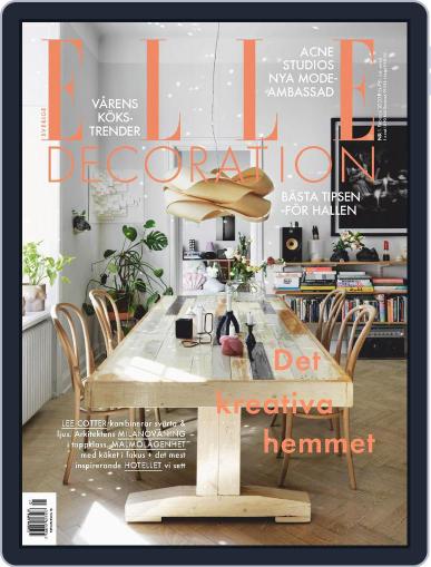 ELLE Decoration Sweden February 1st, 2020 Digital Back Issue Cover