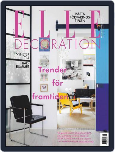 ELLE Decoration Sweden October 1st, 2019 Digital Back Issue Cover