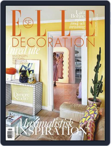 ELLE Decoration Sweden May 1st, 2019 Digital Back Issue Cover