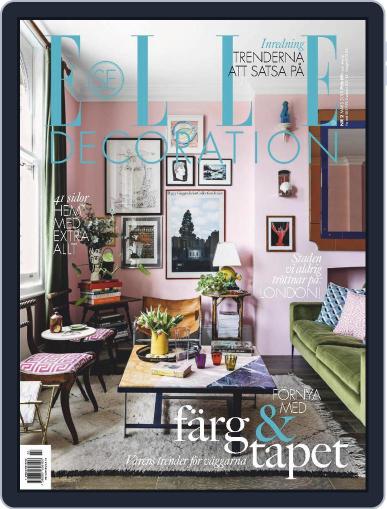 ELLE Decoration Sweden March 1st, 2019 Digital Back Issue Cover