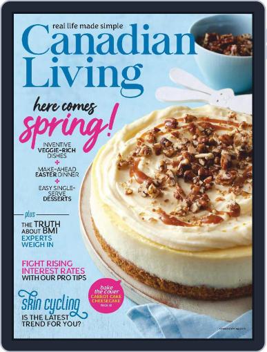 Canadian Living April 1st, 2023 Digital Back Issue Cover