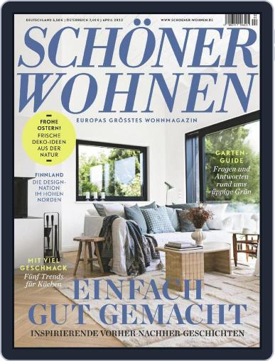 Schöner Wohnen April 1st, 2023 Digital Back Issue Cover