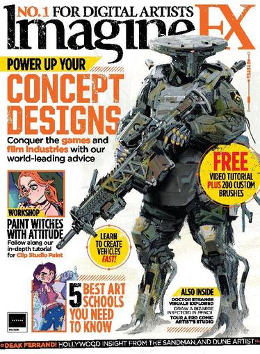ImagineFX March 14th, 2023 Digital Back Issue Cover