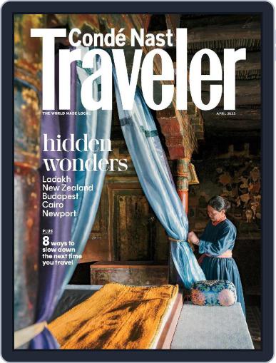 Conde Nast Traveler April 1st, 2023 Digital Back Issue Cover