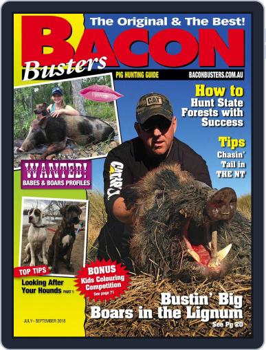Bacon Busters July 1st, 2018 Digital Back Issue Cover