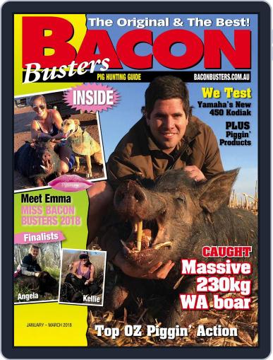 Bacon Busters January 1st, 2018 Digital Back Issue Cover