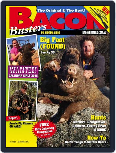 Bacon Busters October 1st, 2017 Digital Back Issue Cover
