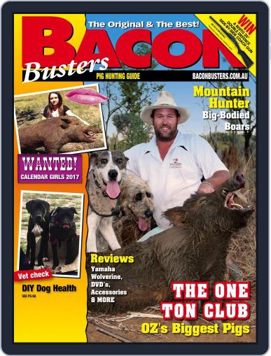 Bacon Busters October 1st, 2016 Digital Back Issue Cover
