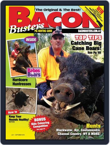 Bacon Busters June 15th, 2016 Digital Back Issue Cover