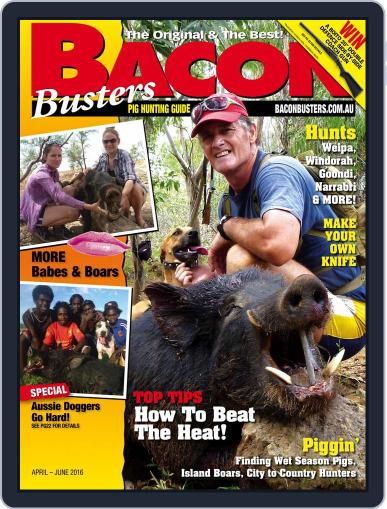 Bacon Busters April 1st, 2016 Digital Back Issue Cover