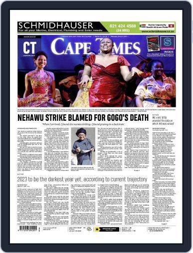 Cape Times March 15th, 2023 Digital Back Issue Cover