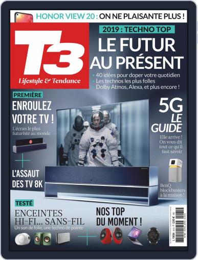 T3 Gadget Magazine France April 1st, 2019 Digital Back Issue Cover