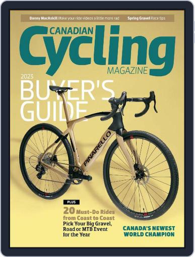 Canadian Cycling April 1st, 2023 Digital Back Issue Cover