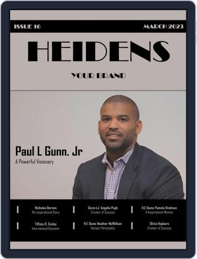 Heidens Digital Back Issue Cover