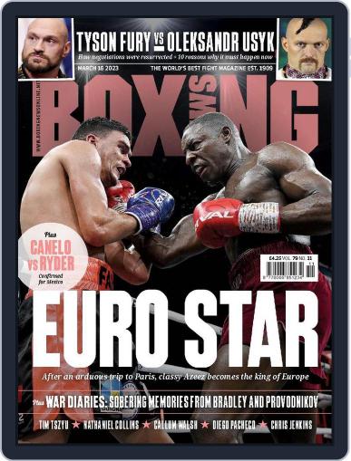 Boxing News March 16th, 2023 Digital Back Issue Cover