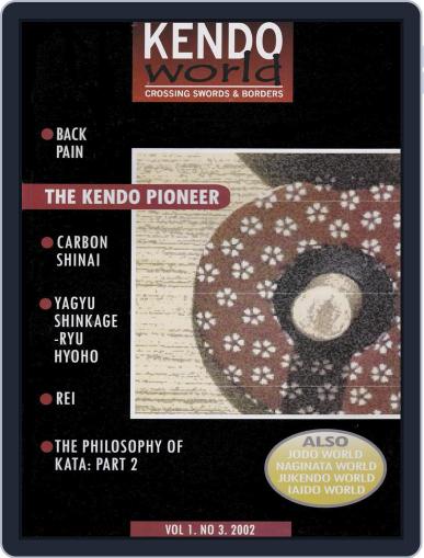 Kendo World June 1st, 2002 Digital Back Issue Cover