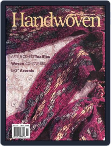 Handwoven November 1st, 1995 Digital Back Issue Cover