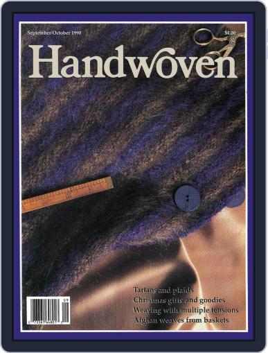 Handwoven September 1st, 1990 Digital Back Issue Cover