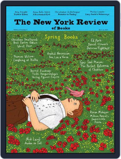 The New York Review of Books April 6th, 2023 Digital Back Issue Cover