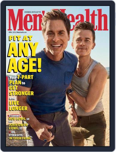 Men's Health April 1st, 2023 Digital Back Issue Cover