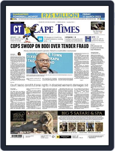 Cape Times March 17th, 2023 Digital Back Issue Cover