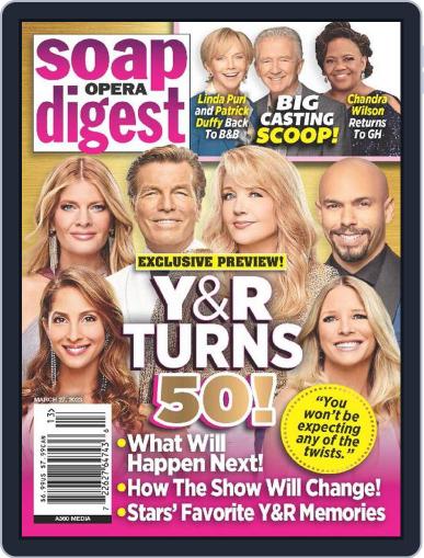 Soap Opera Digest March 27th, 2023 Digital Back Issue Cover