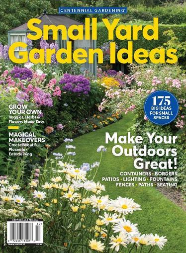 Small Yard Garden Ideas March 16th, 2023 Digital Back Issue Cover