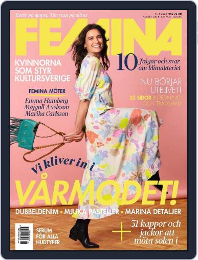 Femina Sweden March 13th, 2023 Digital Back Issue Cover
