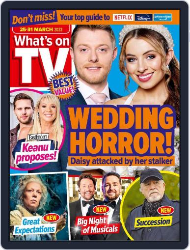 What's on TV March 25th, 2023 Digital Back Issue Cover