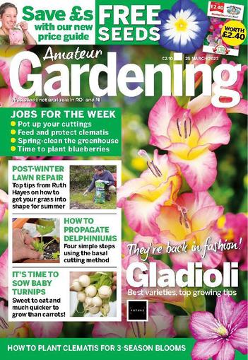 Amateur Gardening March 25th, 2023 Digital Back Issue Cover