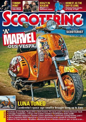 Scootering April 1st, 2023 Digital Back Issue Cover