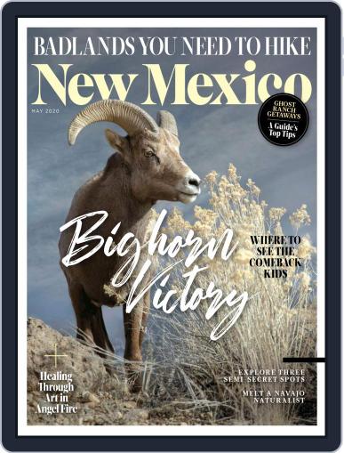 New Mexico May 1st, 2020 Digital Back Issue Cover