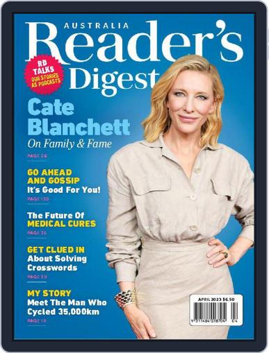 Readers Digest Australia April 1st, 2023 Digital Back Issue Cover