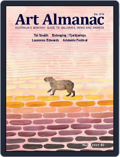 Art Almanac March 1st, 2023 Digital Back Issue Cover
