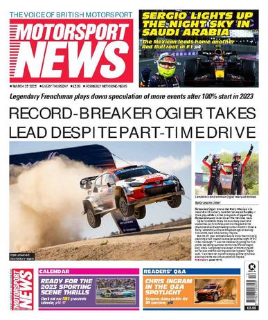 Motorsport News March 23rd, 2023 Digital Back Issue Cover