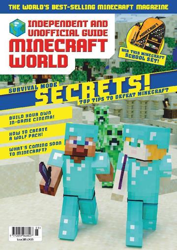 Minecraft World March 1st, 2023 Digital Back Issue Cover