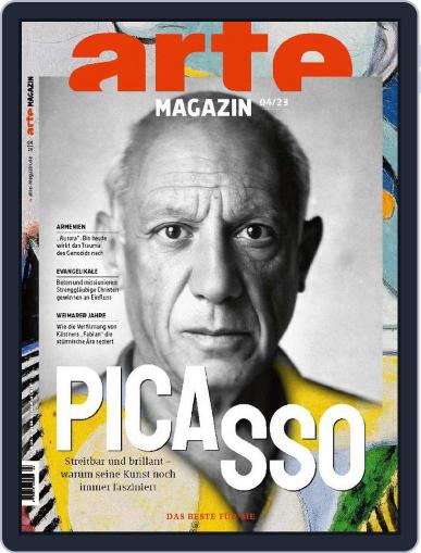 Arte Magazin April 1st, 2023 Digital Back Issue Cover