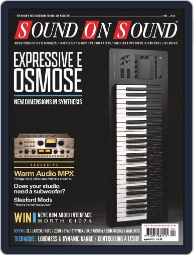 Sound On Sound UK April 1st, 2023 Digital Back Issue Cover