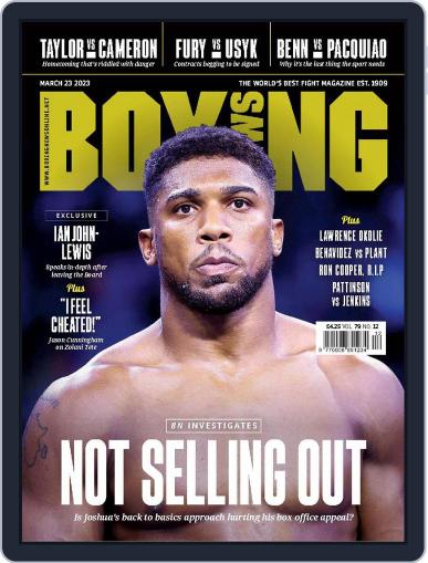 Boxing News March 23rd, 2023 Digital Back Issue Cover