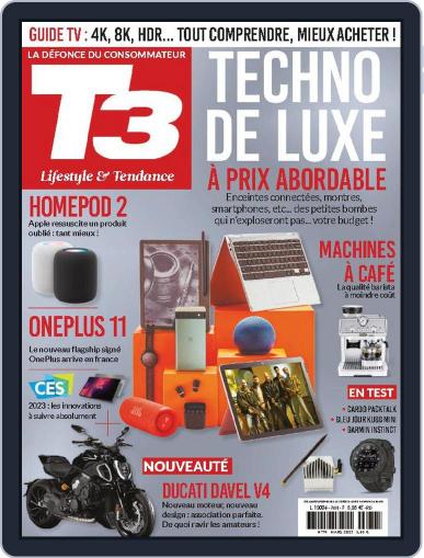 T3 Gadget Magazine France March 1st, 2023 Digital Back Issue Cover