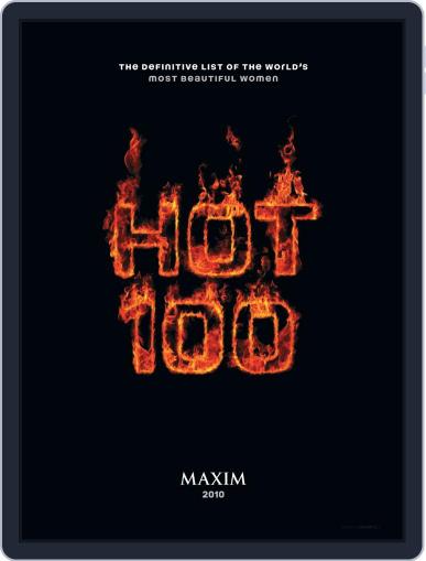 Maxim Hot 100 May 14th, 2010 Digital Back Issue Cover