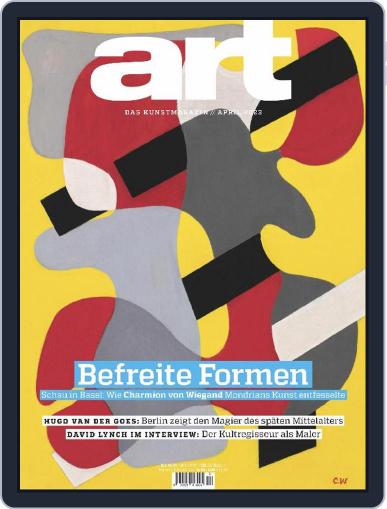 art Magazin April 1st, 2023 Digital Back Issue Cover