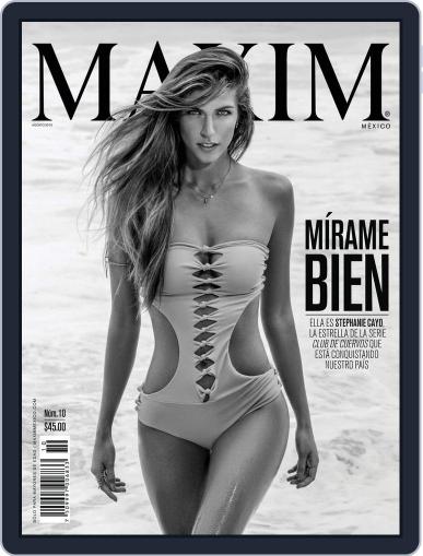 Maxim México August 1st, 2015 Digital Back Issue Cover