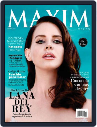 Maxim México January 31st, 2015 Digital Back Issue Cover