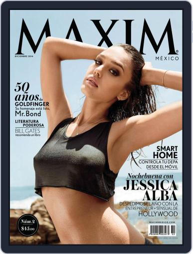 Maxim México November 30th, 2014 Digital Back Issue Cover