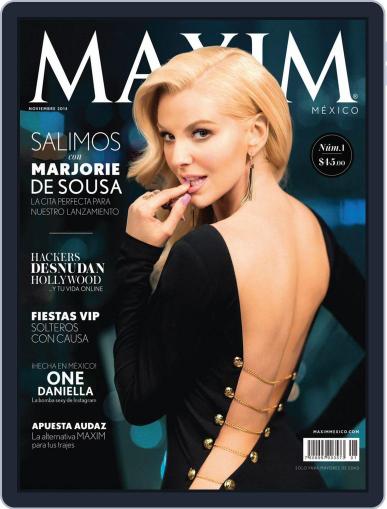 Maxim México October 31st, 2014 Digital Back Issue Cover
