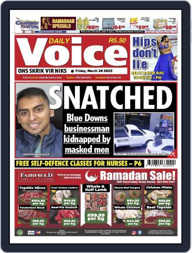 Daily Voice March 24th, 2023 Digital Back Issue Cover