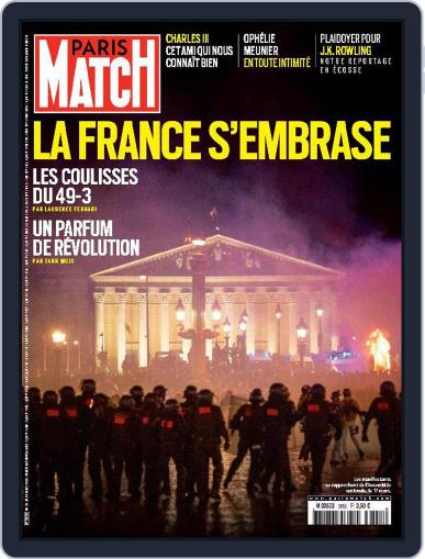 Paris Match March 23rd, 2023 Digital Back Issue Cover