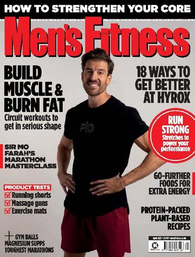 Men's Fitness UK March 24th, 2023 Digital Back Issue Cover