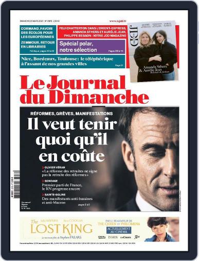 Le Journal du dimanche March 26th, 2023 Digital Back Issue Cover